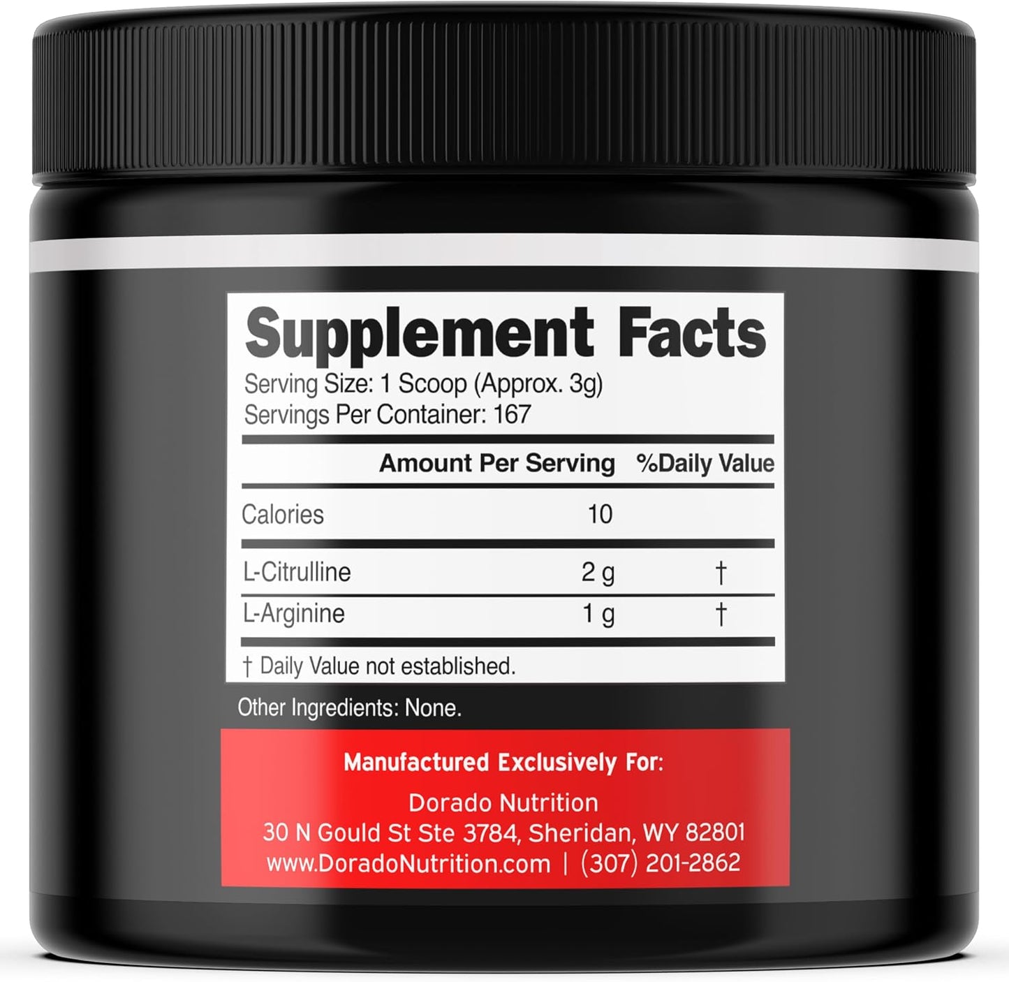 L Arginine L Citrulline Supplement Powder (3G) Nitric Oxide Booster Powder - L-Citrulline Supplements for Men & Women - Stamina, Performance & Endurance for Workouts - Vegan Safe & USA Made