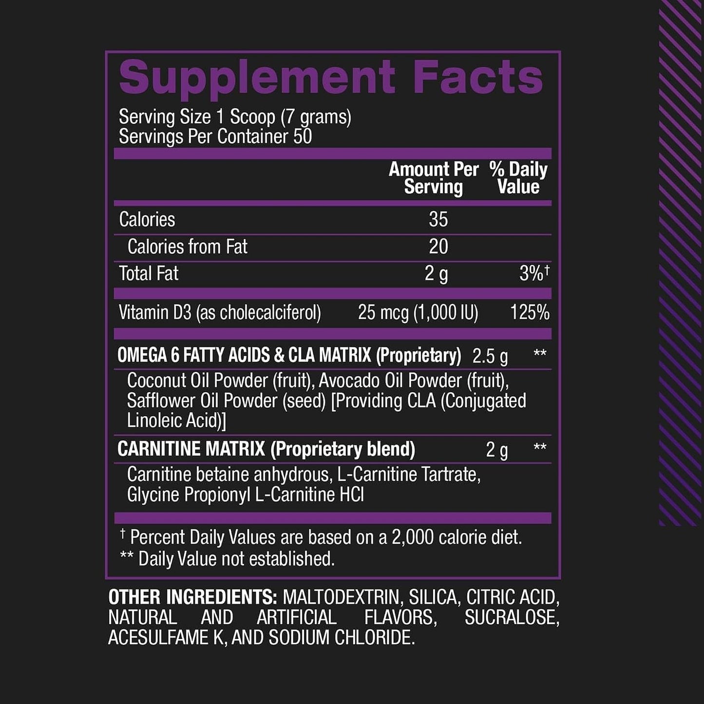 Cla+Carnitine – CLA L Carnitine & Linoleic Acid – L Carnitine Supplement for Weight Loss, Metabolism & Lean Muscle – Caffeine Free – Grape – 50 Servings – 12.34 Oz
