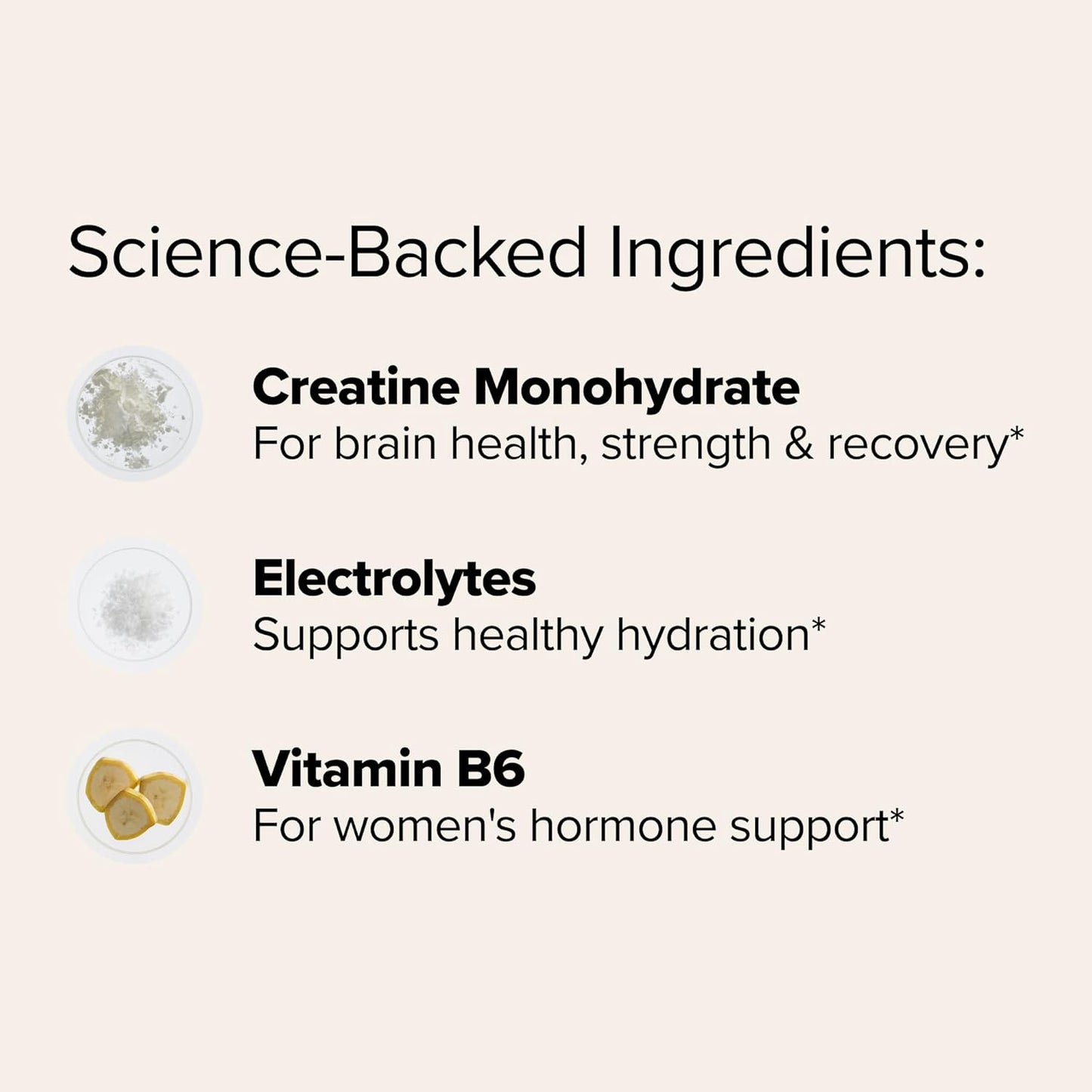 FLO Women’S Creatine + Electrolytes Drink Mix – Daily Support for Women’S Strength & Tone, Fitness Recovery, and Brain Health – with Creatine Monohydrate and Electrolytes – 30 Servings