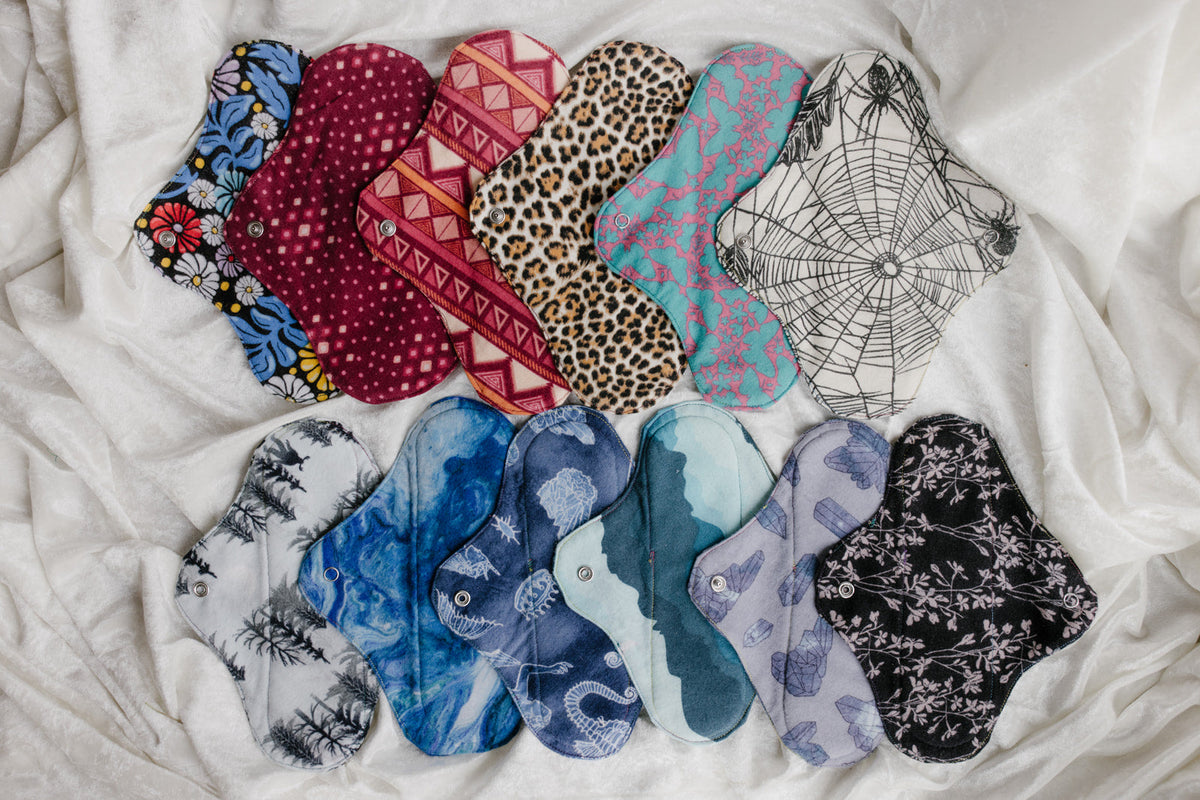 Cloth pads - regular/large light flow